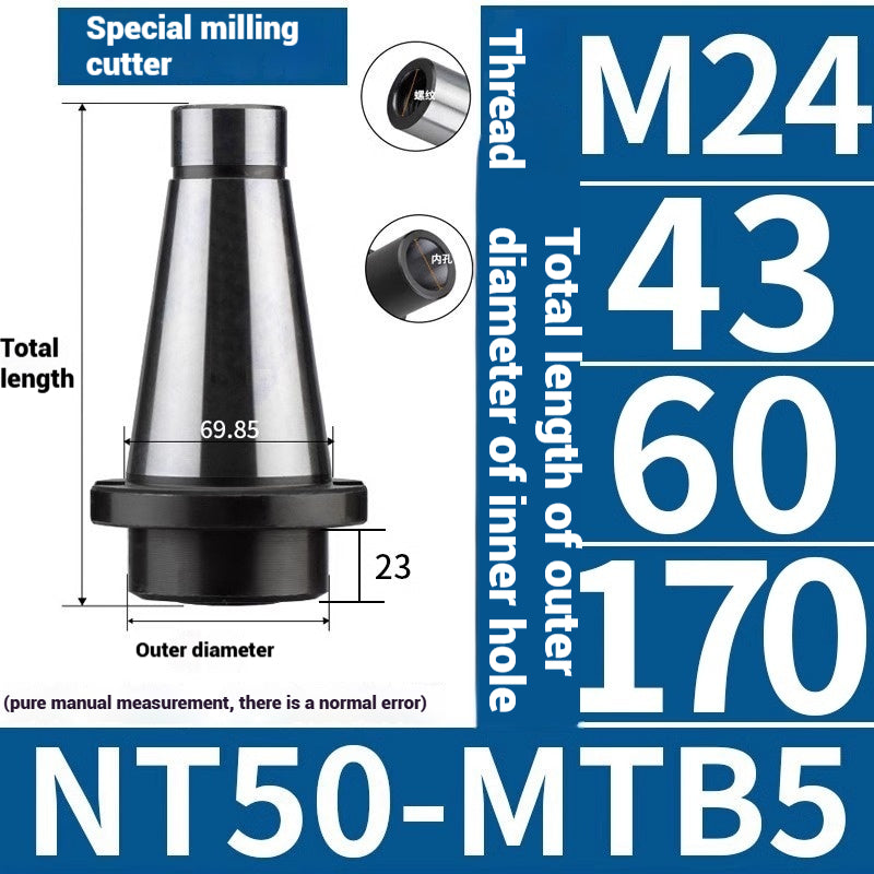 1080-General Milling Machine NT50 Milling Tool Sleeve 7:24/NT 50-Mohs No. 2/3/4/5 Adapter Sleeve Reducing Sleeve Shandong Denso Pricision Tools Co.,Ltd.